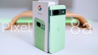 Google Pixel 8a - Unboxing, Setup and Overview (4K 60)