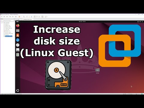How to increase hard disk space in VMware Workstation PRO [Linux guests]