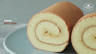 꿀 바른~ლ(´ڡ`ლ) 스위스 롤케이크 만들기 : Swiss Roll Cake Recipe | Cooking tree