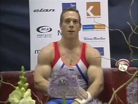 Yuri Van Gelder (NED),  Maribor 2008, Rings: 1st