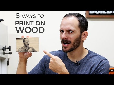 5 Ways to Print on Wood | DIY Image Transfer