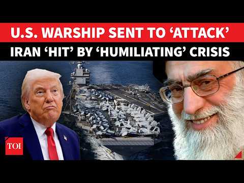 US Supercarrier ‘HIT’ By HUGE Crisis As Trump Mulls Attack On Iran; 'USS Gerald R. Ford Can't...'