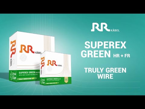 Superex Green | Truly Green Wire by RR Kabel