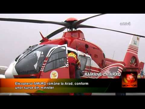 Elicopterul SMURD ramane la Arad