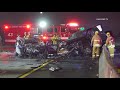 Fatal Fiery Wrong Way Freeway Crash | Los Angeles
