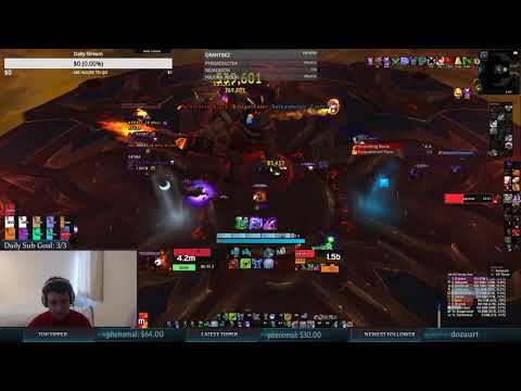 Heroic Aggramar kill and Argus Antorus, The Burning Throne PTR