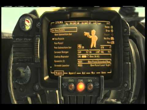 Fallout New Vegas: How to add weapon Mods/attachments to your weapon.