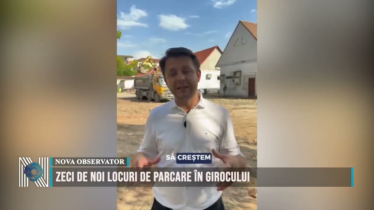 Zeci de noi locuri de parcare în Girocului