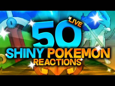 50 SHINY POKEMON LIVE REACTIONS! Pokemon Omega Ruby and Alpha Sapphire Shiny Montage!