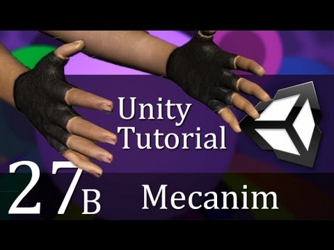 27B Unity Tutorial MECANIM Create a Survival Game