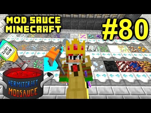 Minecraft Mod Sauce Ep. 80 - Go Bigger !!! ( HermitCraft Modded Minecraft )