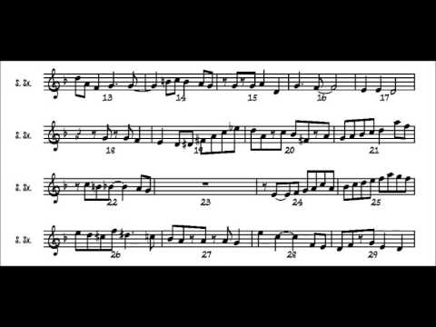 The Yellowjackets- Summer Song Bob Mintzer's solo transcription