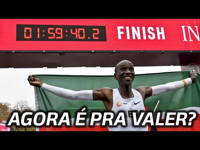 KIPCHOGE VAI PRA SUB 2 HORAS e os PELADÕES DE BERLIM