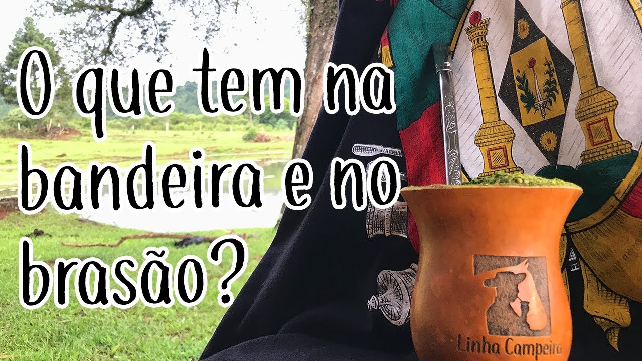 Bandeira e Brasão do Rio Grande do Sul - Linha Campeira #32