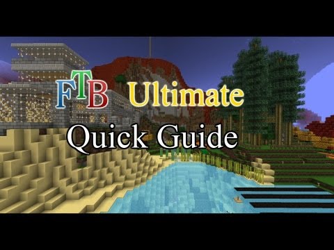 FTB Ultimate Quick Guide -How to Build a Squeezer-