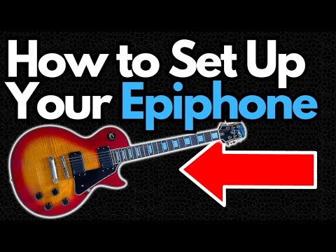 Epiphone Les Paul - How to Set Up Your Guitar (EASY)