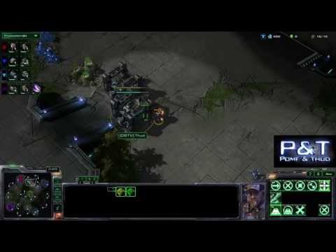 (HD729) Thud & MoMaN, concrete strategies - 2v2 - Heart of the Swarm [FR]