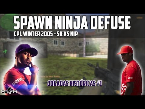 Ninja Defuse SPAWN - SK vs. NIP (CPL WINTER 2005)