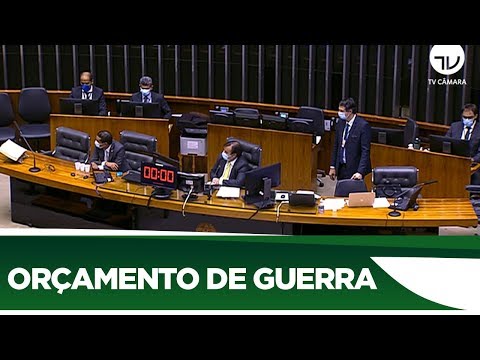 Câmara conclui votação do “Orçamento de Guerra”-  06/05/20