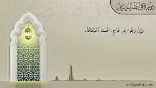 صورة 18 | شرح زاد المستقنع | دورة في فقه الصيام