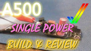 Commodore Amiga A500 Single Power - Build & Quick Review (USB to power Amiga?)