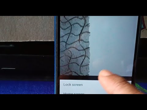 how to change lock screen wallpaper in honor 20i mobile