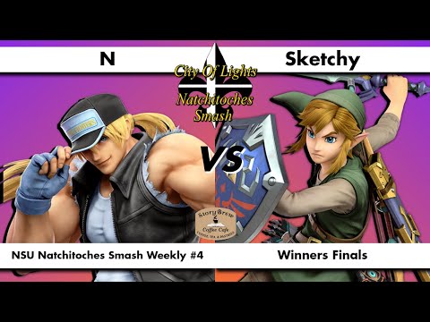 N vs Sketchy Winners Finals - NSU Natchitoches Smash Weekly #4