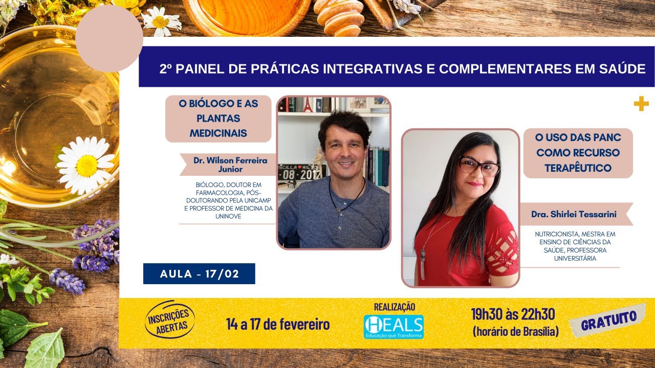 2º PAINEL DE PRÁTICAS INTEGRATIVAS E COMPLEMENTARES EM SAÚDE