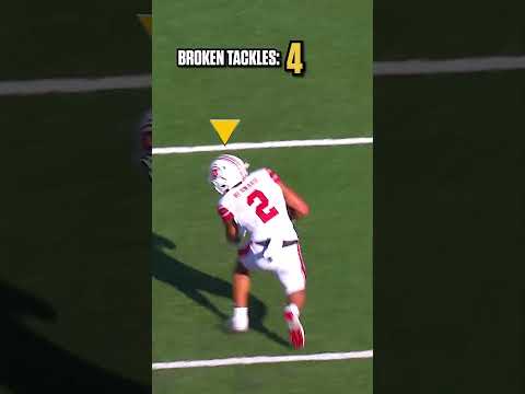 COUNT The Broken Tackles! 💪 #collegefootball #cfb #football