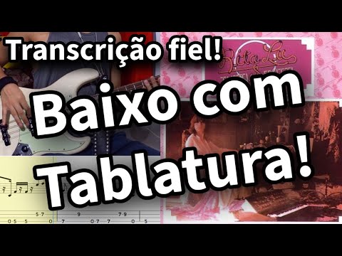 Esse Tal de Roque Enrow  - Rita Lee Bass Tabs (Bass Cover//Transcrição fiel)