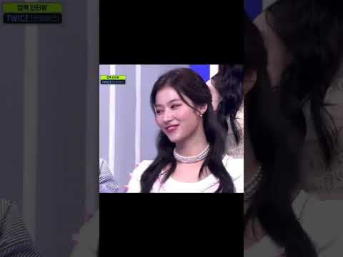 Sana and Miyeon flirting on national tv😭 #twice