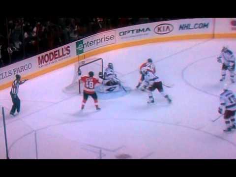 Jagr scores! Flyers/Rangers Preseason