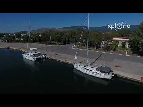 Messolonghi Harbour, Mesolongi, Peloponnese, West Greece and Ionian Sea Administration, Greece