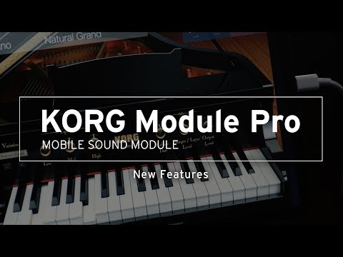 KORG Module Pro (KORG Module v3): New Features
