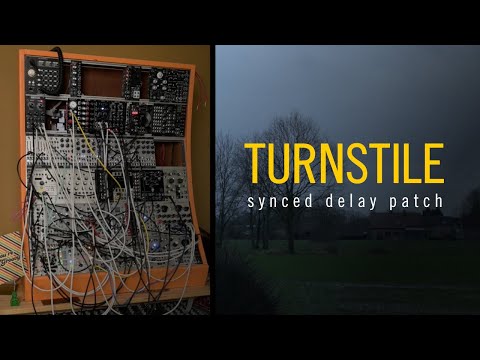 TURNSTILE / Venus Instruments VENO-ECHO / clock synced delays are nice