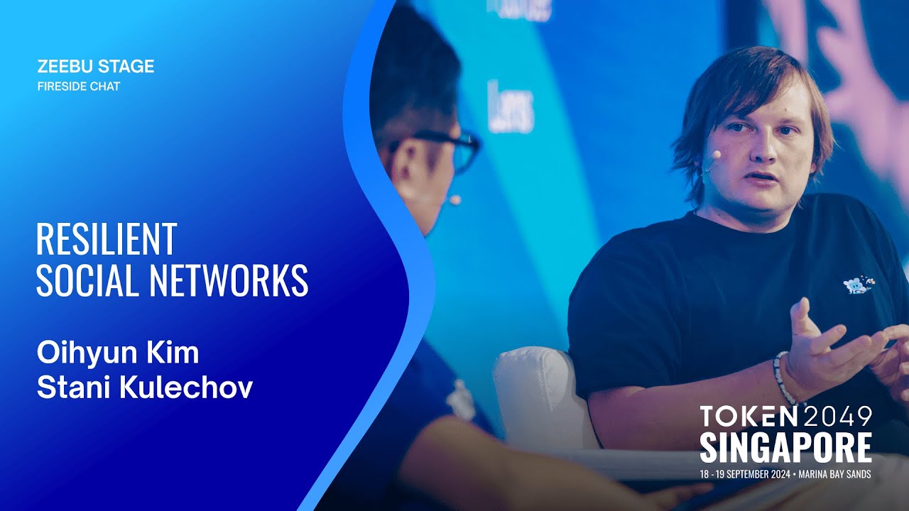 Resilient Social Networks - TOKEN2049 Singapore 2024