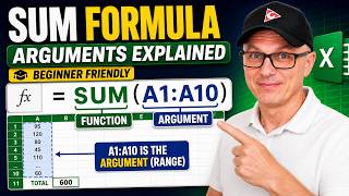 EXCEL SUM Formula Tutorial for Beginners