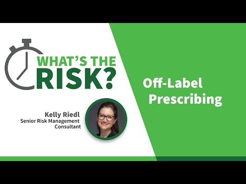 Off-Label Prescribing