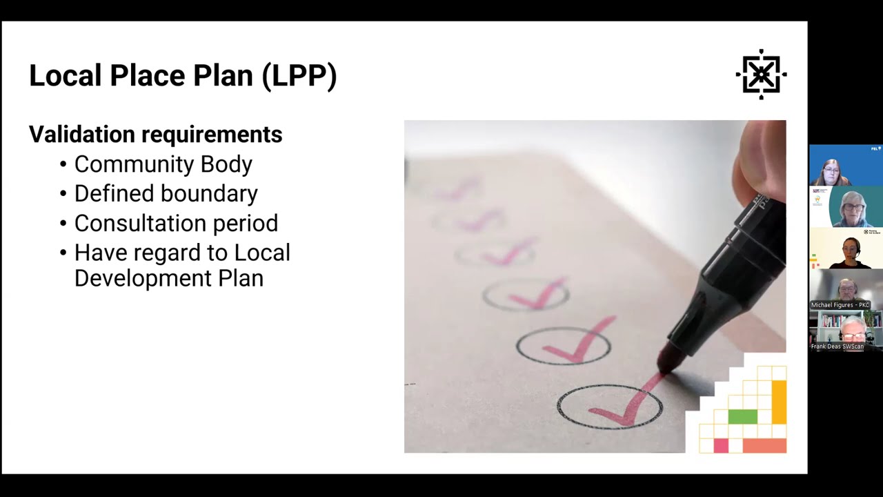 Planning community energy activity, and the wider community plans framework