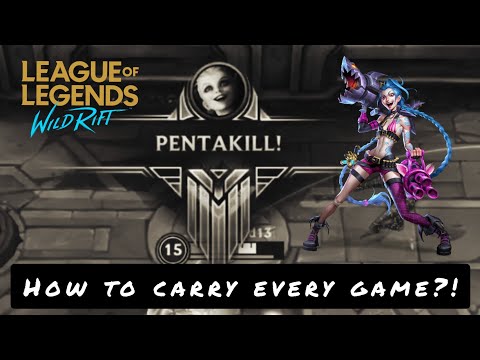 PENTAKILL!!! | HOW TO CARRY EVERY GAME!! | Jinx Full Gameplay |