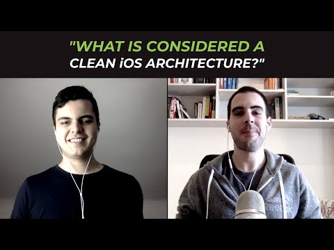 What is considered a clean iOS architecture?