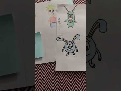 Рисуем персонажей по памяти 😭 автор: nastyashera