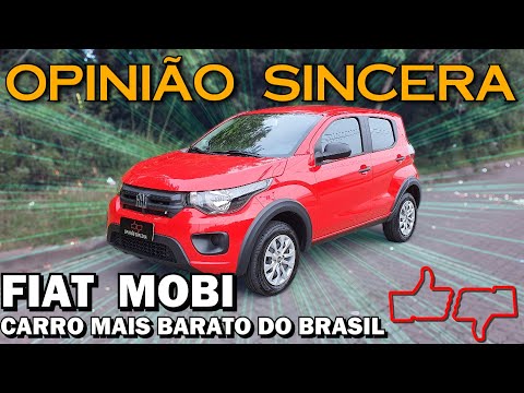 Fiat Mobi - O carro mais barato do Brasil zero km. Será que é bom? Vale a pena comprar?