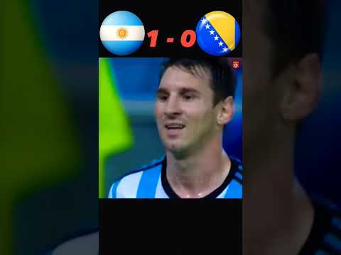 Argentina VS Bosnia Herzegovina l Extended Highlight World Cup 2014. #shortsfeed #shortsvideo