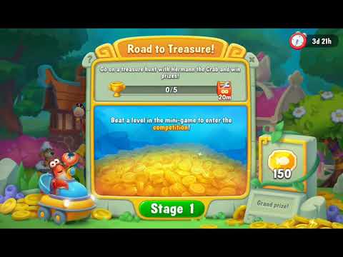 Fishdom 2021 - Road To Treasure!   #playrix​​​ #fishdom​​​ #gaming