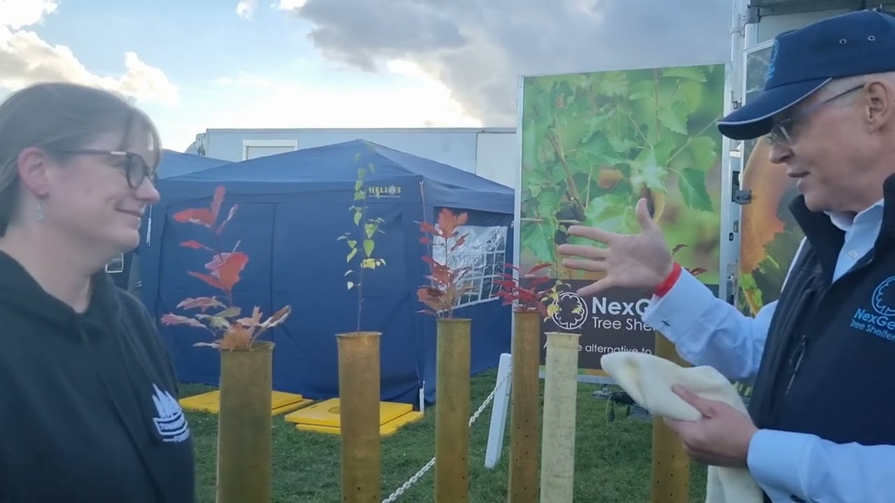 NexGen Tree Shelters Interview by Tomorrows Forests at APF 2022