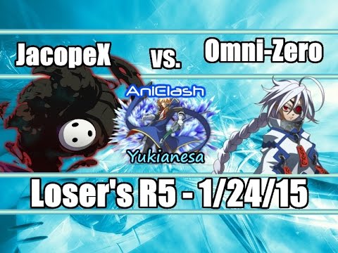 AniClash: Yukianesa - BBCP - [L-Bracket] - JPN_JacopeX (Arakune) vs Omni-Zero (Nu-13)