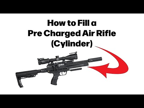 How to fill a PCP Air Rifle (Cylinder Version)