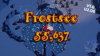 【Thronefall V1.0 】(Update2.06)「Frostsee」スコア55,637　自己記録更新！！
