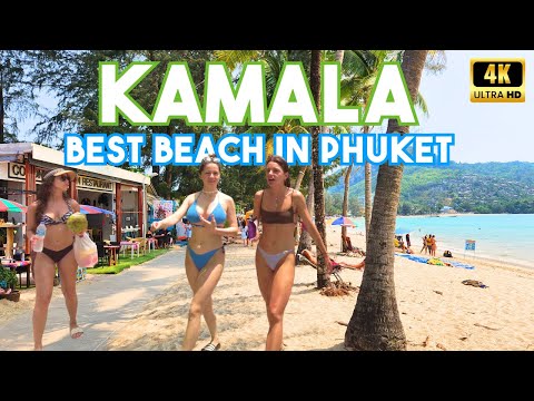 【🇹🇭 4K】Escape to paradise at Kamala Beach in Phuket Thailand